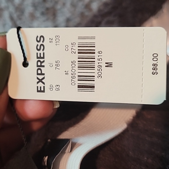 Fuzzy fur sweater pencil skirt - Picture 3 of 3